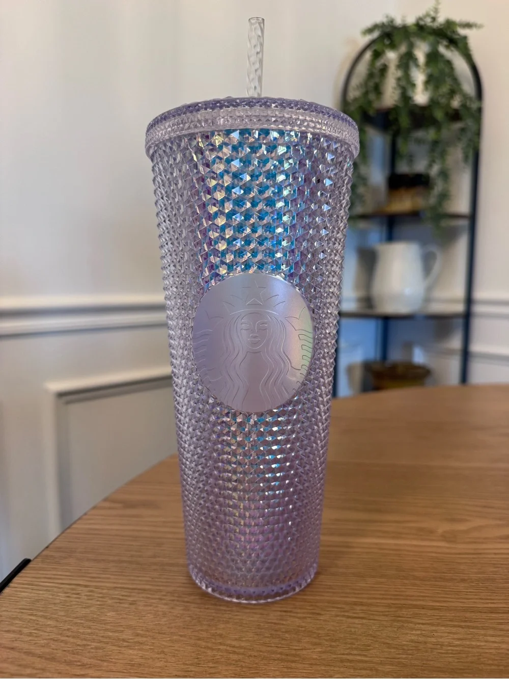 Starbucks Iridescent Studded Tumbler with Straw